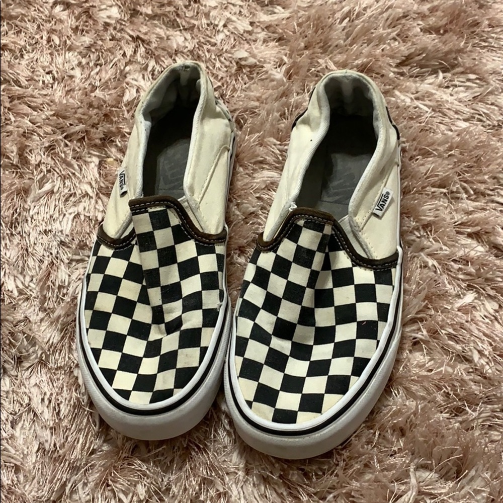 Checkered Vans